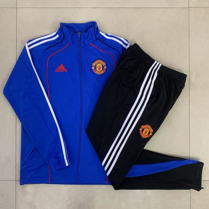 25/26 Manchester United kids jacket blue