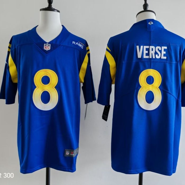 NFL Los Angeles Rams  #8 VERSE  jersey