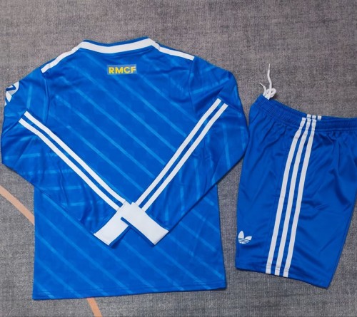 25/26 Real Madrid Third kids kit long sleeves
