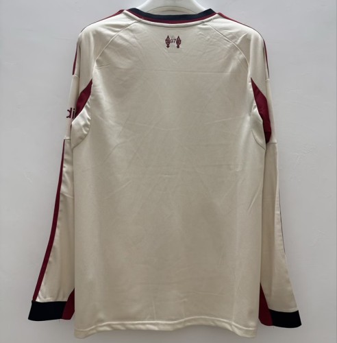 25/26 liverpool away football Jersey Long sleeves
