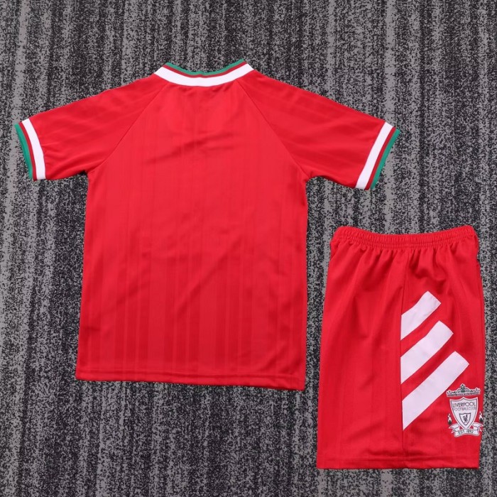 Retro 93/95 liverpool home kids kit