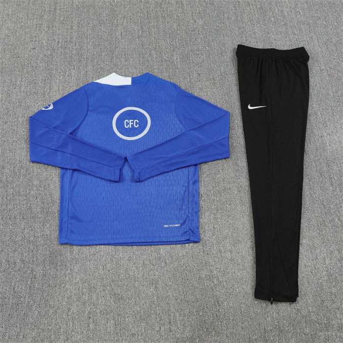 25/26 Chelsea kids training suit blue