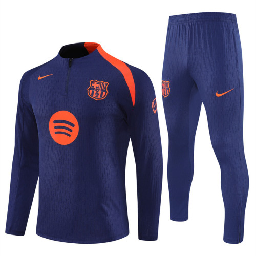 25/26 Barcelona kids training suit Royal Blue