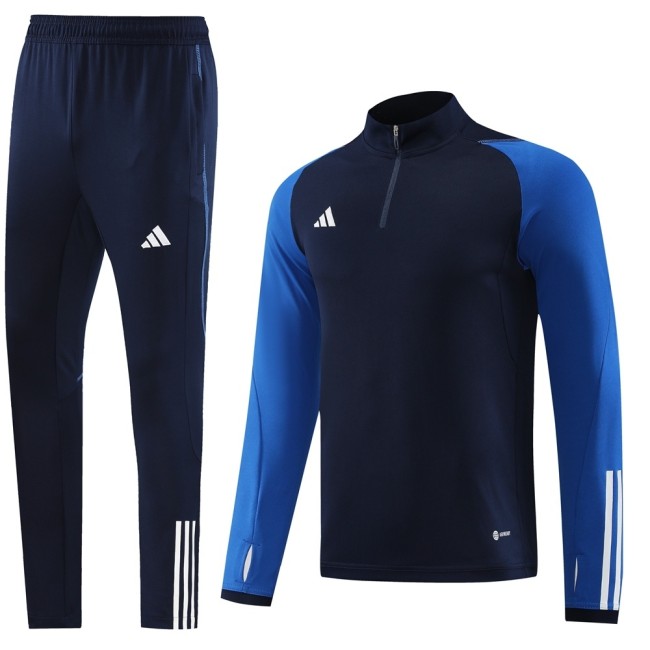 25/26 Adidas kids training suit black blue