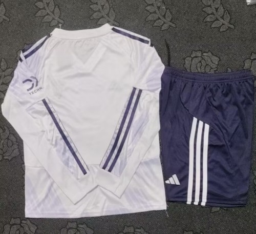 25/26 Manchester United Away long sleeves kids kit