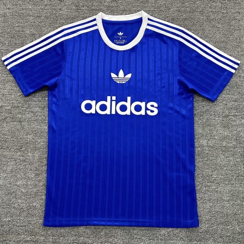 25/26 Retro clover blue football Jersey