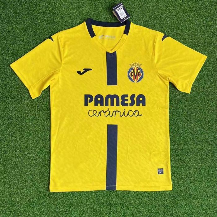 25/26 Villarreal home football jersey