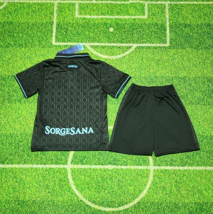 25/26 Napoli third kids kit