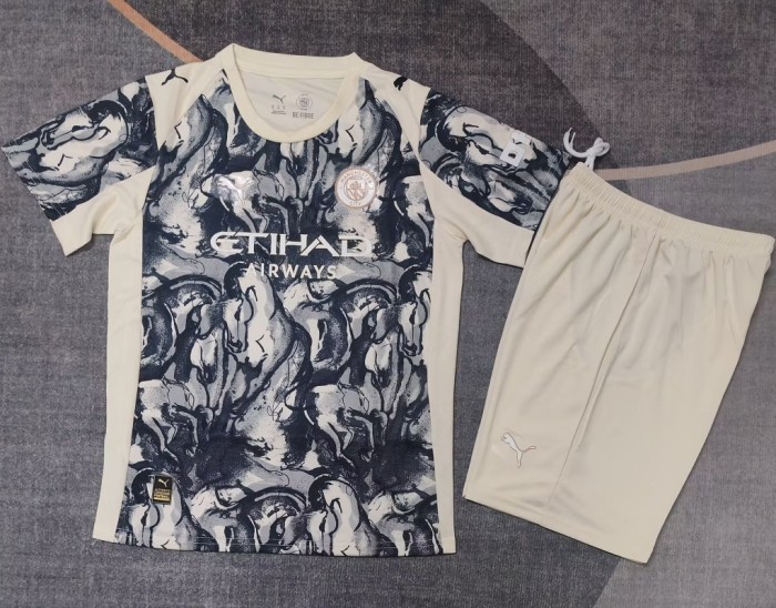 25/26 Manchester City Year of the Horse Special Edition kids kit