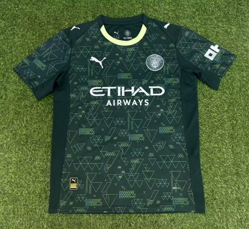 25/26 Manchester City fourth football Jersey