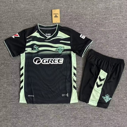 25/26 Real Betis third kids kit
