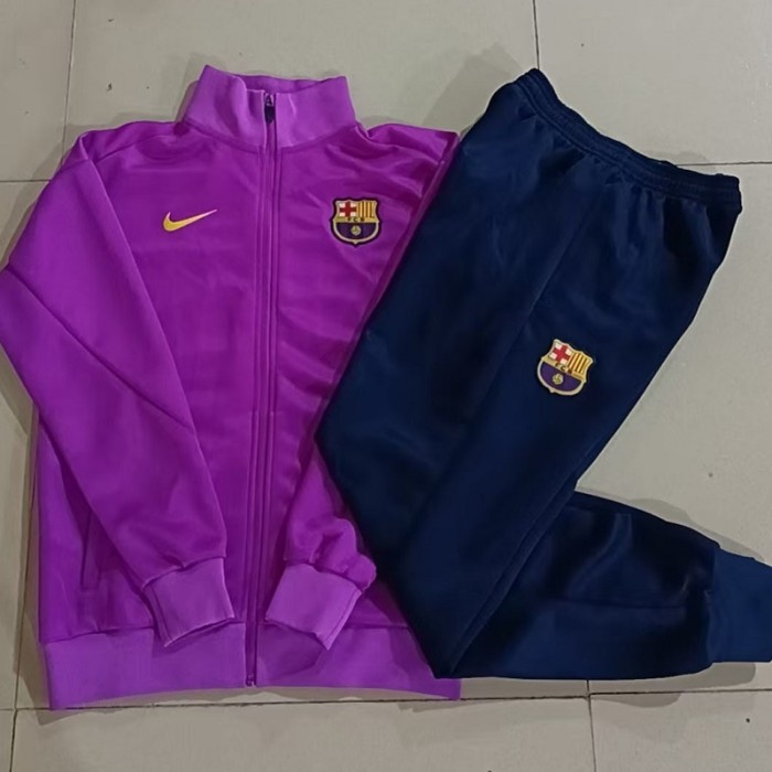 25/26 Barcelona kids jacket purple