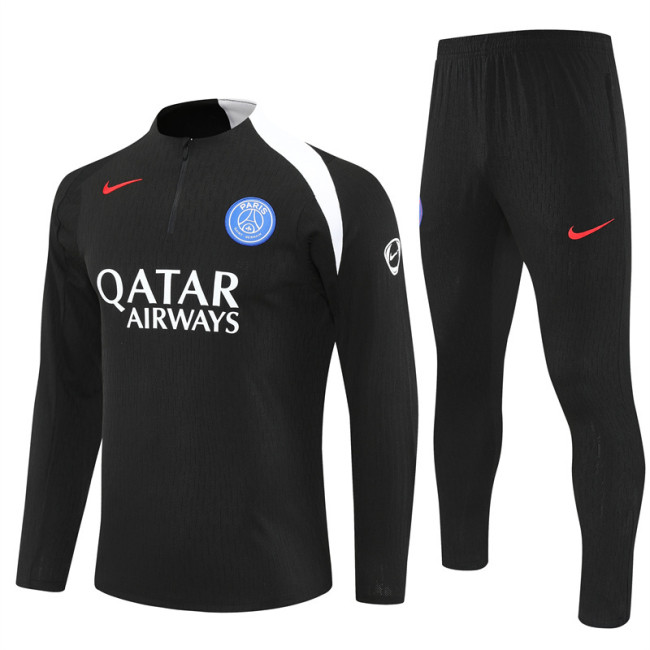 25/26 PSG kids training suit black