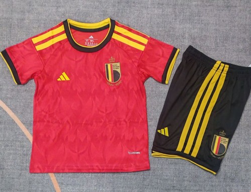 25/26 Belgium home kids kit