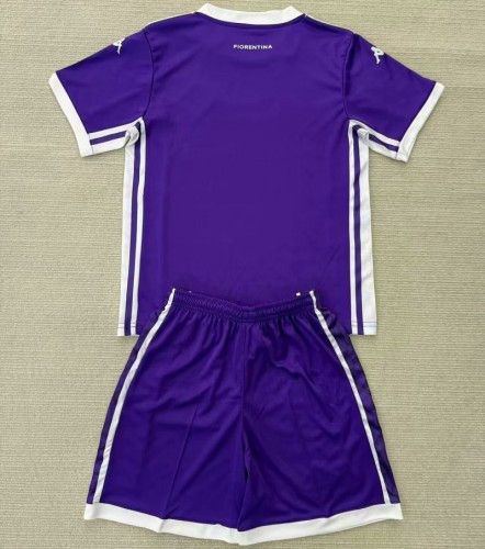25/26 Fiorentina home kids kit
