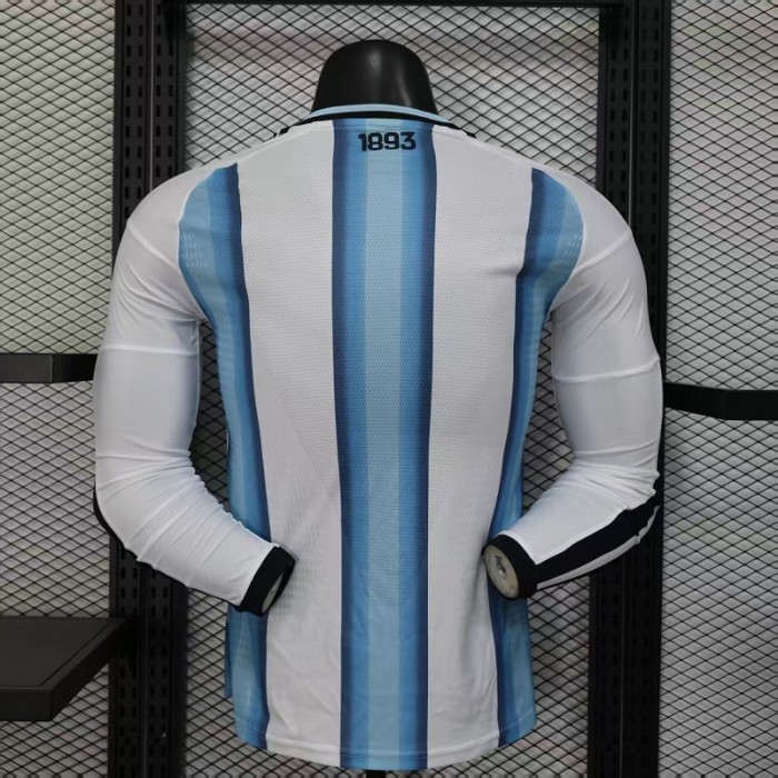 25/26  Argentina home long sleeves Player version