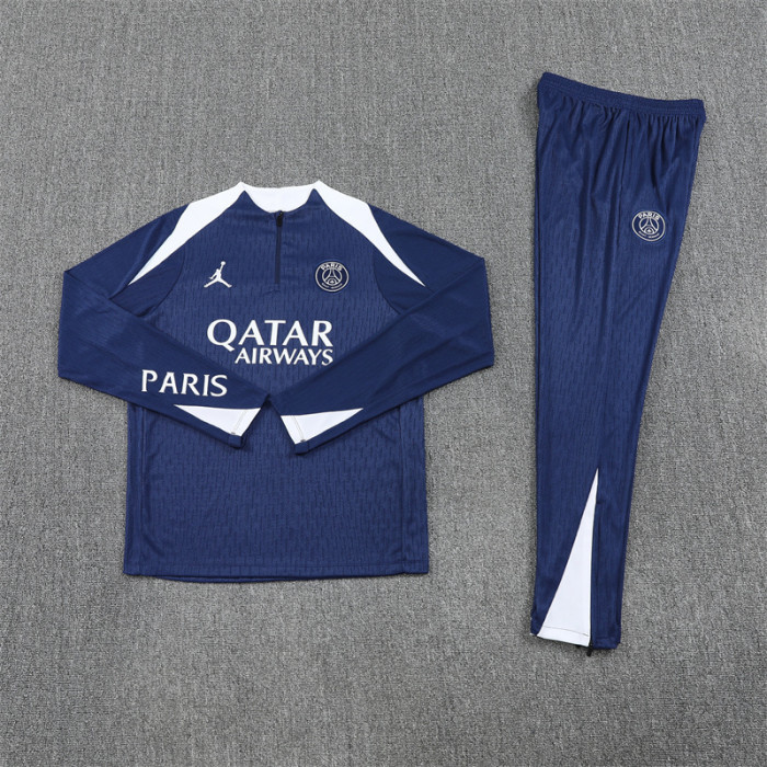 25/26 PSG Jordan kids training suit Royal Blue