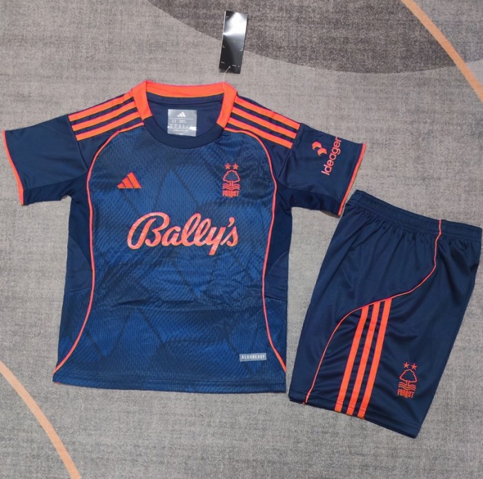 25/26 Nottingham Forest third kids kit