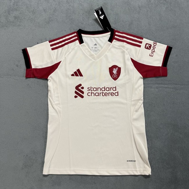 25/26 liverpool Away women's football Jersey