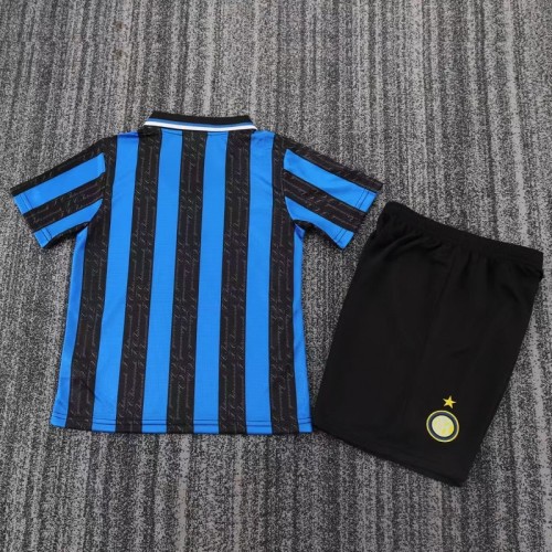 Retro 97/98 Inter Milan home kids kit