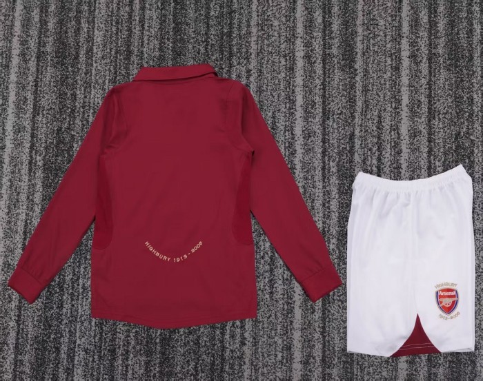 Retro 05/06 Arsenal home kids kit long sleeves