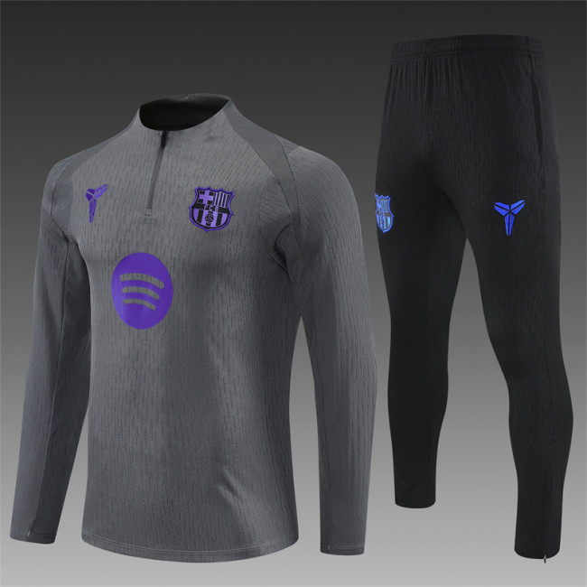 25/26 Barcelona Adult training suit grey