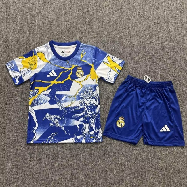 25/26 Real Madrid Marvel Special Edition kids kit