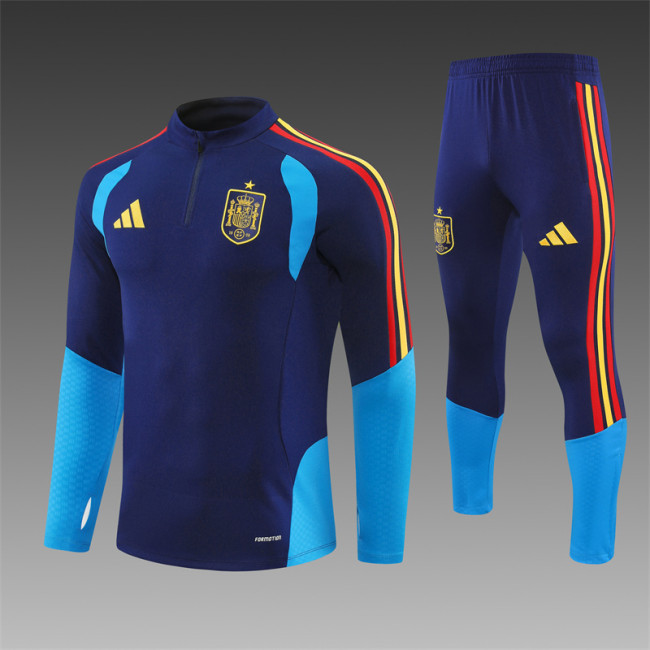 25/26 Spain Adult training suit Royal Blue