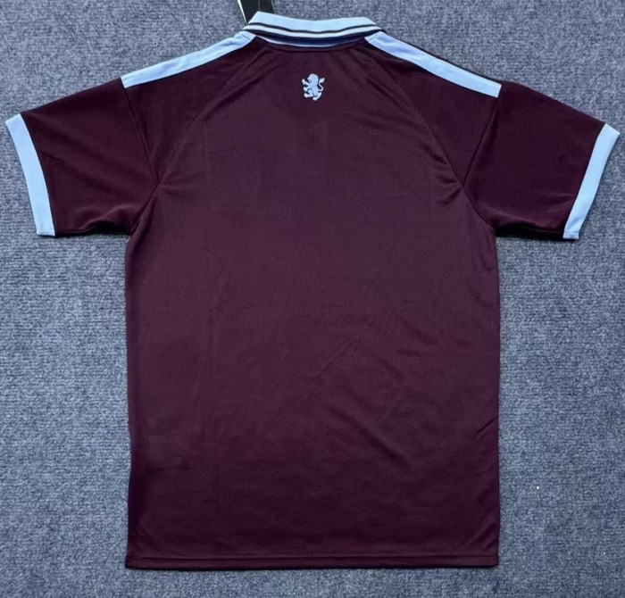 26/27 Aston Villa home football jersey