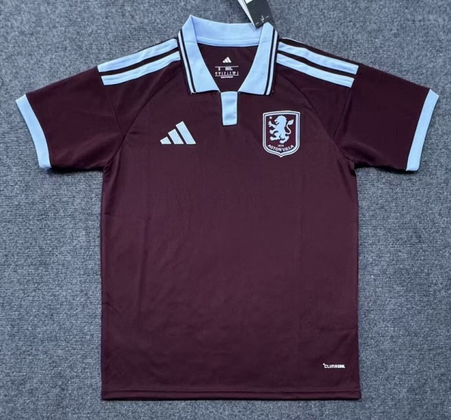 26/27 Aston Villa home football jersey