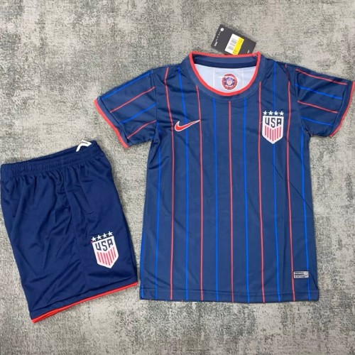 26/27 USA  Away kids kit football Jersey