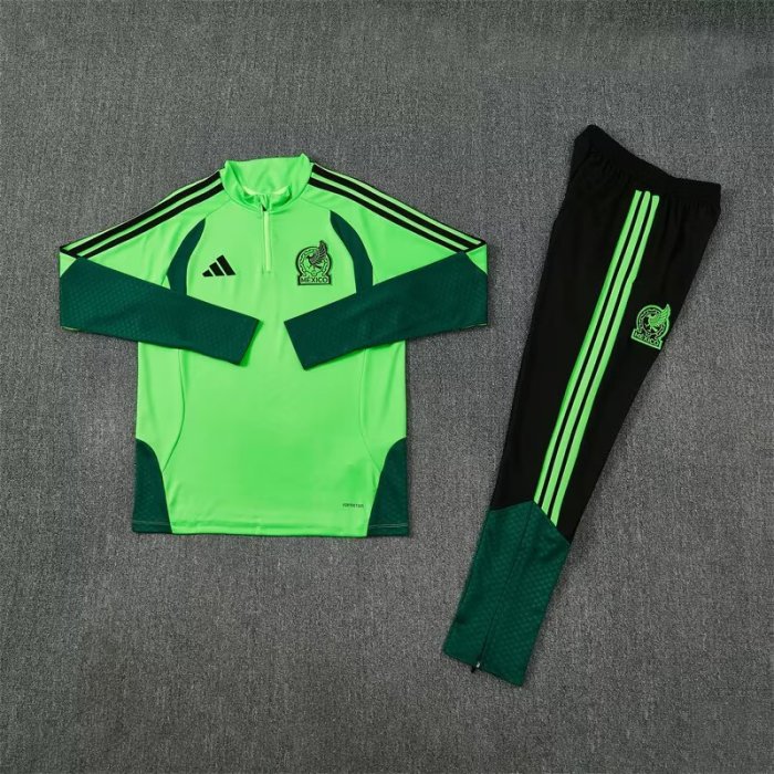 26/27 Mexico kids training suit green