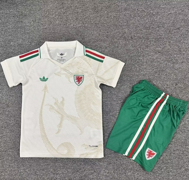 2026 Wales Away kids kit