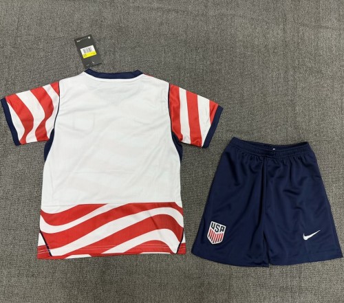 2026 USA home kids kit football Jersey