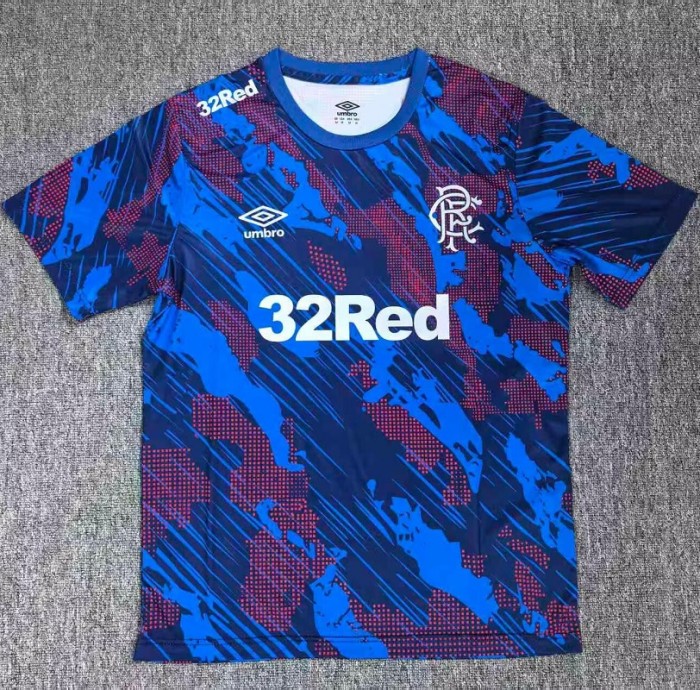 26/27 Rangers ftraining football jersey