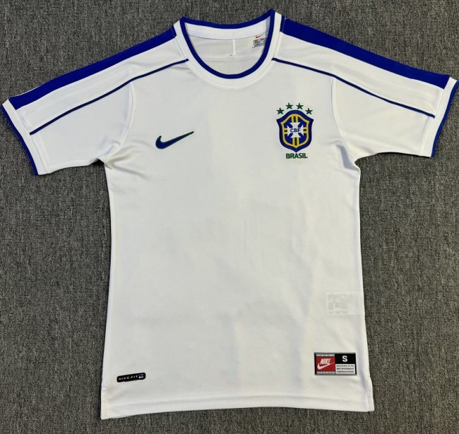 Retro 1998 Brazil football Jersey