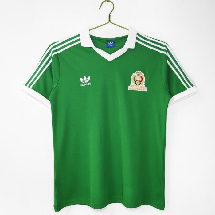 Retro Mexico 1986 home football Jersey