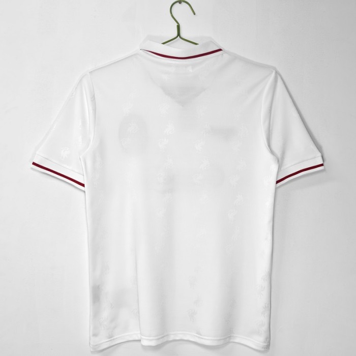 Retro 96/97 Liverpool white football Jersey