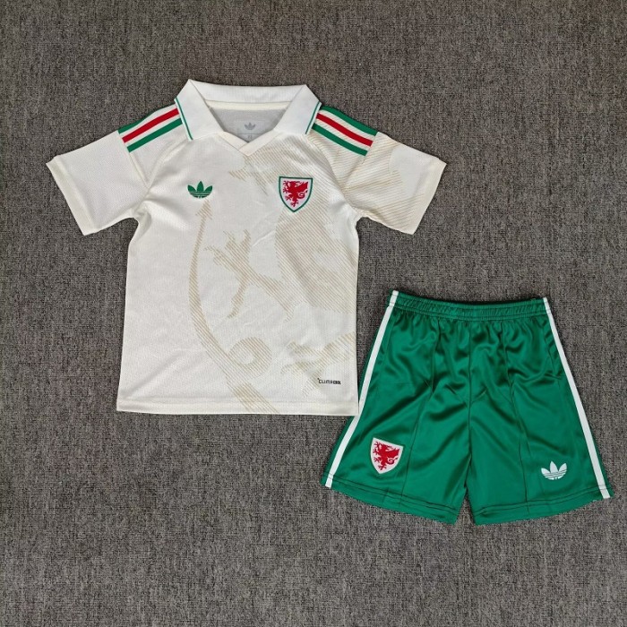 2026 Wales Away kids kit