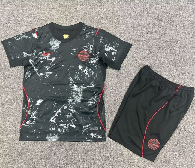 26/27 Canada away kids kit football Jersey