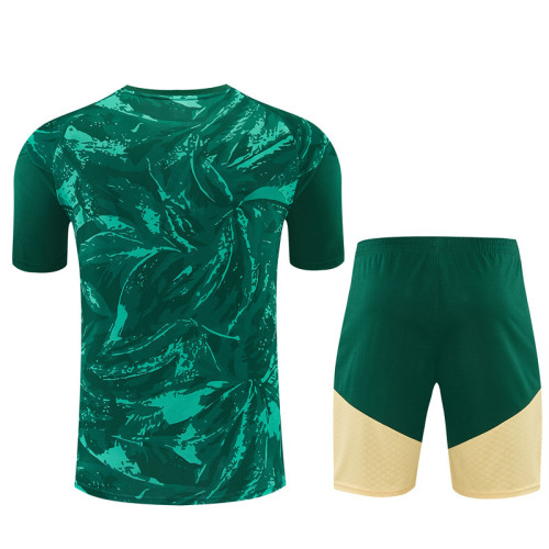 26/27 Real Madrid kids Short sleeve training suit green