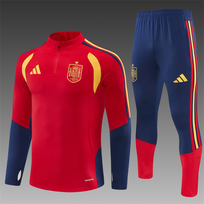26/27 Spain Adult training suit red