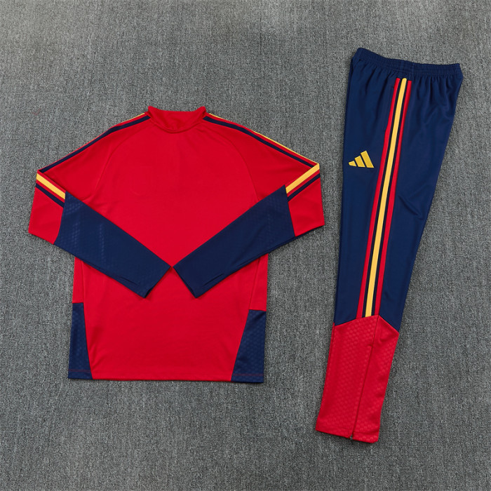 26/27 Spain Adult training suit red