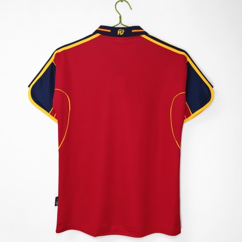 Retro 2000 Spain home football Jersey