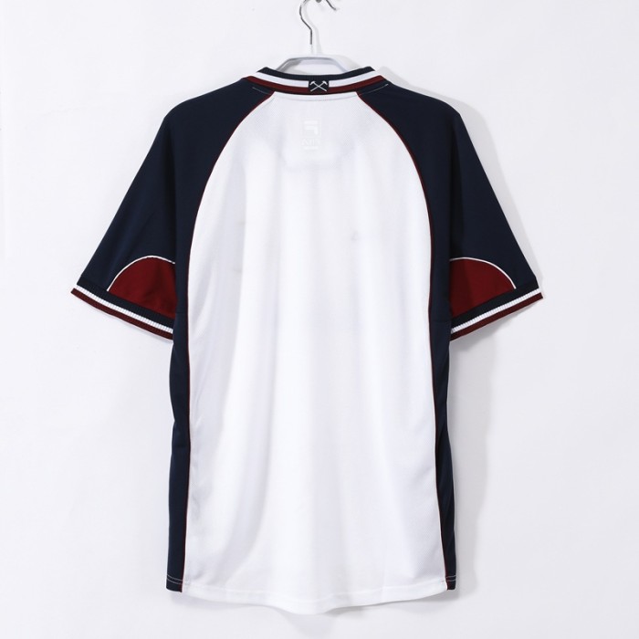 Retro 99/01 West Ham United Away football Jersey