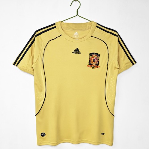 Retro Spain 2008 Away football shirt