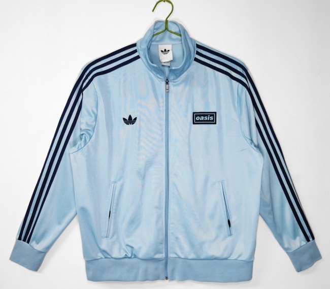2026 Adidas x Oasis Touring sports jacket sky blue