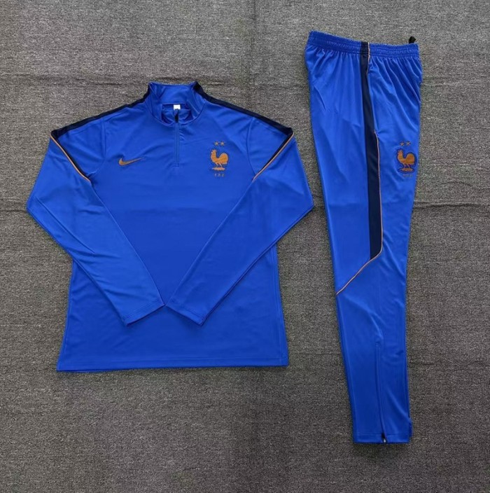 2026 France kids training suit pink