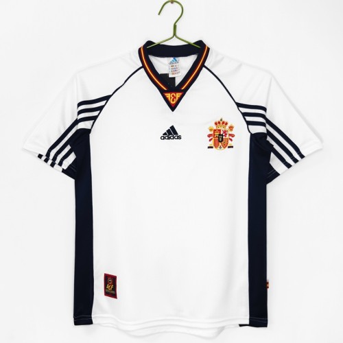 Retro 1998 Spain Away football shirt