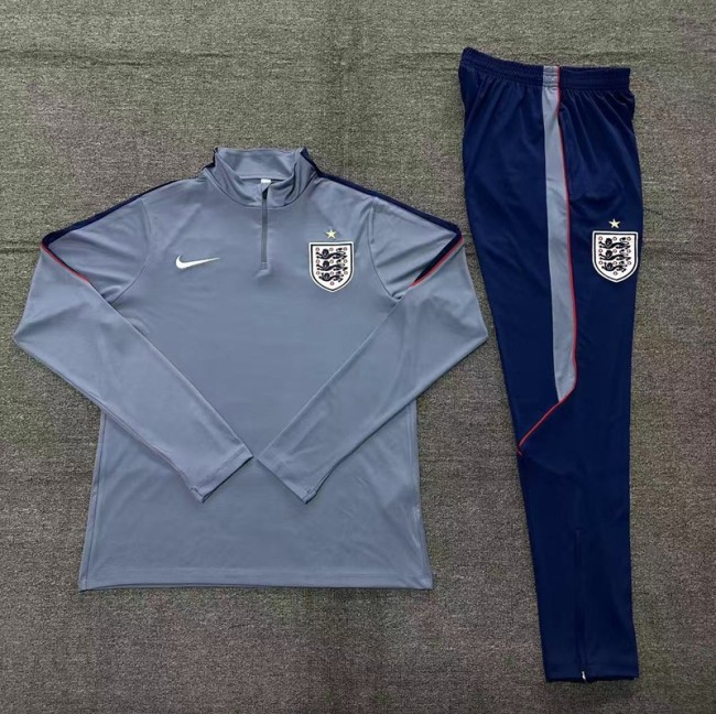 26/27 England kids training suit grey